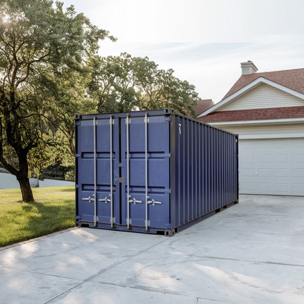 we offer flexible rental options for our residential storage containers